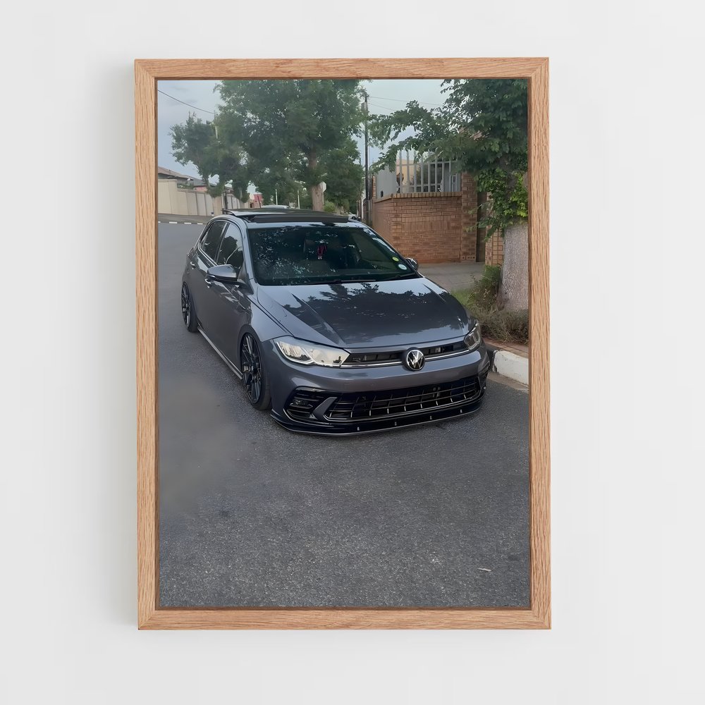 Poster Grey Racer – affiche Volkswagen (vue 4)